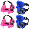 JOINPAYA Scarpe Roller Ruote Luminose in Pvc Regolabili, 2 Paia per Back To School Party e Sport All'aperto, Protezione e Comfort Garantiti