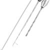 ZAICOLER Ago per Esca in Lega di Alluminio, Set di Aghi per Esca da Pesca 3 in 1 Aghi per Perforazione Kit di Strumenti per Attrezzatura per per Pescatori