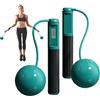 Generic Corda per saltare senza fili, attrezzatura per il fitness senza fili, corda per saltare con contatore, per casa, palestra, fitness, esercizi per donne, uomini e bambini