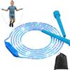 Generic Corda per saltare con luci a LED per bambini, 280 cm, corda per saltare per bambini e adulti, corda per saltare con conteggio, lunghezza regolabile e tre modalità di luce arcobaleno, per saltare per