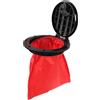 OUKENS Coperchio per Boccaporto Marino, Coperchio per Boccaporto di Ispezione Staccabile Circolare Nero Resistente con Custodia per Barca Kayak Canoa per Pesca Kayak Canottaggio