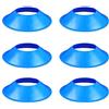 Buxuaaaa 6 Pz Espositore per Palline Sportive Rack di Stoccaggio Piedistallo da Calcio Supporto Resistente all'usura Piedistallo Accessorio per Campo da Basket Attrezzature Sportive Outdoor Base