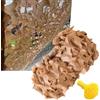 Generico Rete Mimetica Sabbia Telo Mimetico Militare Protezione Solare 1x2m 1.5x4m 2×3 3×3.5m 4×6m 5x5m for Caccia Protezione Solare Coperture Auto(2x2.5（m）)