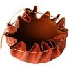 KBOLAE 38,1 cm grande in pelle con coulisse Tinder Pouch Bushcraft sopravvivenza campeggio regalo