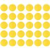 BTOSEP Palline da golf in schiuma EVA, 30 pezzi, 21,5 mm, leggere, atossiche, colorate (bianco)