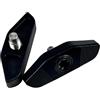 Deskium 2 pesi per mazze da golf GT2 e GT4 driver e testa fairway, metallo nero, 3,5 x 1 cm, foro per vite a stella, 15 g (+6) e 17 g (+8)