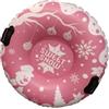 Générique Tubo da slitta da neve, 90 cm, per anello da neve invernale con maniglie, Slider di neve in PVC spesso, giocattolo antiscivolo per slittino all'aperto