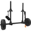 JUDEMII Carrello per kayak fino a 45 kg, regolabile, in alluminio, con cinghia, per kayak, canoa