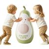 Générique Punching-Ball Gonfiabile per Attrezzature Sportive Design Fruit 65 cm - Punching-Ball Gonfiabile con Pompa, per ragazzi 3 anni, sport ed esercizio interno ed esterno, casa,