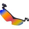 Ldbuejiaja Clip on, occhiali da ciclismo, pesca, ciclismo, occhiali da sole polarizzati, clip, occhiali da sole sportivi, facili da usare, pesca, ciclismo