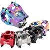 ReachMall Attacco manubrio in lega di alluminio, CNC integrato, lunghezza 35 mm, per forcella da 28,6 mm e manubrio da 31,8 mm, compatibile AM/DH/FR/DJ, nero
