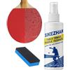 Générique Detergente per racchetta da ping pong, 100 ml liquido detergente,Soluzione di pulizia per racchetta da ping pong - per la palestra Uomini donne rimuove lo sporco e la polvere eff