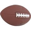 BTOSEP Pallone da calcio, taglia 9, in poliuretano, per sport all'aria aperta, durevole, resistente agli urti, per allenamento ed esercizi (marrone)