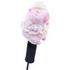 Générique Copricapo per club da golf, cuscino di protezione di design animale in peluche, custodia da club numerata 3 e 5, per vacanze, donne, uomini, tee, marcatore di palla, sport di