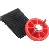 Gettimore Chiave di sicurezza per tapis roulant con clip di ricambio interruttore di arresto per tapis roulant Proform 20 mm distanza pin 1 m cordino rosso cavo di emergenza in plastica
