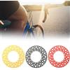 ReachMall Litepro Corona 130BCD, 52/56/58T Pignone in lega di alluminio per guarnitura bici pieghevole da strada, nero