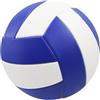 RNXRZANK Pallone da Pallavolo Taglia 5 per Allenamento, Ideale per Principianti, da Utilizzare Sia al Chiuso Che All'aperto, Blu Bianco