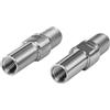 EXQIOUR 1 / 2 pz Biciclette Perni Freno Telaio Forcella Viti Bulloni Lega di Metallo 8mm Telaio Della Bici Forcella Anteriore V Colonna Freno V Vite Enduring Mountain Bike Anteriore V Colonna