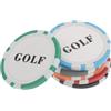 Abaodam Marcatori per Palline da Golf da Viaggio in Plastica ABS Anima in Ferro, 6 Colori Vivaci, Segnapalline da Golf Portatili per Uomo Donna e Ragazzo Ragazza