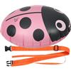 Cabilock Boa da Nuoto per Adulti in PVC Rosa, Galleggiante per Acque Libere Doppio Airbag per Sicurezza e Supporto All'apprendimento in Calda