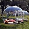 Generic Tenda gonfiabile a bolle con tunnel singolo, gazebo trasparente portatile per campeggio, feste e cortili