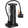 Generisch Mini pompa a pedale per bicicletta ad alta pressione, pompa ad aria portatile per tutte le valvole, pompa compatta per pneumatici in metallo per e-bike, auto, moto e palloni