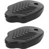 LIGHTAOTAO Copri tacchette per pedali da mountain bike 2, plastico nero con protezione autobloccante, per outdoor