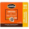 Caffè Motta Espresso Cremoso - 100 Cialde Compostabili