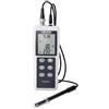 VEVOR Kit pHmetro per Acqua Potabile, Intervallo pH 0-14, Sonda Impermeabile IP68, Autocalibrazione a 3 Punti, Tester con Bustine di Polvere Calibrazione, Sonda Temperatura e Custodia, per Idroponica