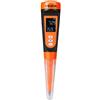 VEVOR Misuratore pH per Alimenti, Intervallo di pH 0-14, Sonda Impermeabile IP68, Tester Tascabile con Compensazione Temperatura e Bustine di Polvere Calibrazione, per Fermentazione Alimentare e Carni