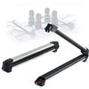VEVOR Portasci e Snowboard, Portasci per Tetto Auto Scanalatura a T Porta 6 Paia di Sci o 2 Snowboard, 2 Supporti Universali in Alluminio per Portapacchi Auto con Serratura e Imbottitura in Gomma