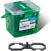 Spax - aerazione, Air, 40 pezzi, nero, 5009422544009