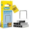 Rapid Confezione da 672 Graffe N.970/12 per Utilizzo Universale, con Struttura a Filo Fine, Lunghezza Gamba 12 mm