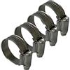 TR Cable TR Fascette Hi-Grip In Acciaio Inossidabile W4 - Tipo Britannico - Fascetta Tubo (Confezione da 4) (1)
