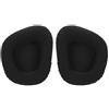 Tbest Cuscinetti Auricolari Corsair Void Elite, Cuscinetti per Cuffie Corsair Void, 2 Pezzi di Ricambio per Cuscinetti Auricolari Adatti per Corsair Void Pro Nero (Fyz-183)