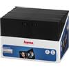 HAMA Custodie DVD SINGOLE Nere 1 posto, pacco da 30 pezzi value pack - H11495