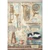 Carta di riso Symphony trombe e gatto Stamperia