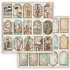 Carta Scrap Symphony tags Stamperia