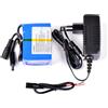 PACCO BATTERIA LITIO 24 VOLT 3000mAh 3Ah 24V RICARICABILE 74x50x45mm E1B1