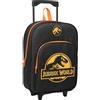 safta JURASSIC WORLD - Zaino per bambini con carrello compatto, ideale per bambini di diverse età, comodo e versatile, qualità e resistenza, 33 x 43 x 15 cm