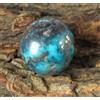 32.55 CT Naturale Persiano Blu Turchese Rotondo Cabochon Gemma Certificato C2826