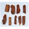 Gemsmyriad 68,65 CT 100% Naturale Tanzania Arancione Kyanite Lotto Di 9 Pz Campione Grezzo