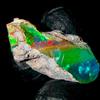 OPAL EMPIRE Opale Nero Etiope Grezzo, Gemma Di Opale Naturale, Opale Grezzo 10 Ct 20x13 Mm