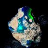 OPAL EMPIRE Black opal Crudo Etiope Fuoco opal gemstone, Natural Opal rough 11.5 KT 20x14 MM