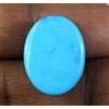 26.60 CT Naturale Blu Turchese 20 X 16 MM Ovale Loose Gemma Certificato E5003