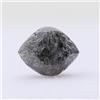 NATURAL ROSE CUT DIAMONDS Grezzo Diamante 0.81TCW/1 PC Colore Nero Cristallo Naturale Forma Fantasia Raw