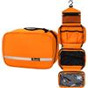 Boic Beauty Case Da Viaggio Donna, Organizer Pochette Trucchi Impermeabile, Borsa Da Toilette Per Donna Uomo, Grande Trousse Trucchi Per Organizzare Cosmetici Oggetti Personali, L (Aranc)