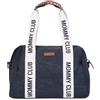 CHILDHOME Mommy Bag Borsa Fasciatoio con Materassino in Tela Canvas Black