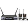 KARMA Doppio Radiomicrofono Lavalier Wireless Uhf Valigetta