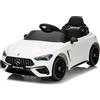 LAMAS TOYS Auto Elettrica Per Bambini Mercedes Cle Benz Bianca